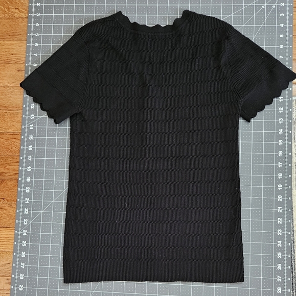Karl Lagerfeld Short Sleeve Sweater - Picture 7 of 7